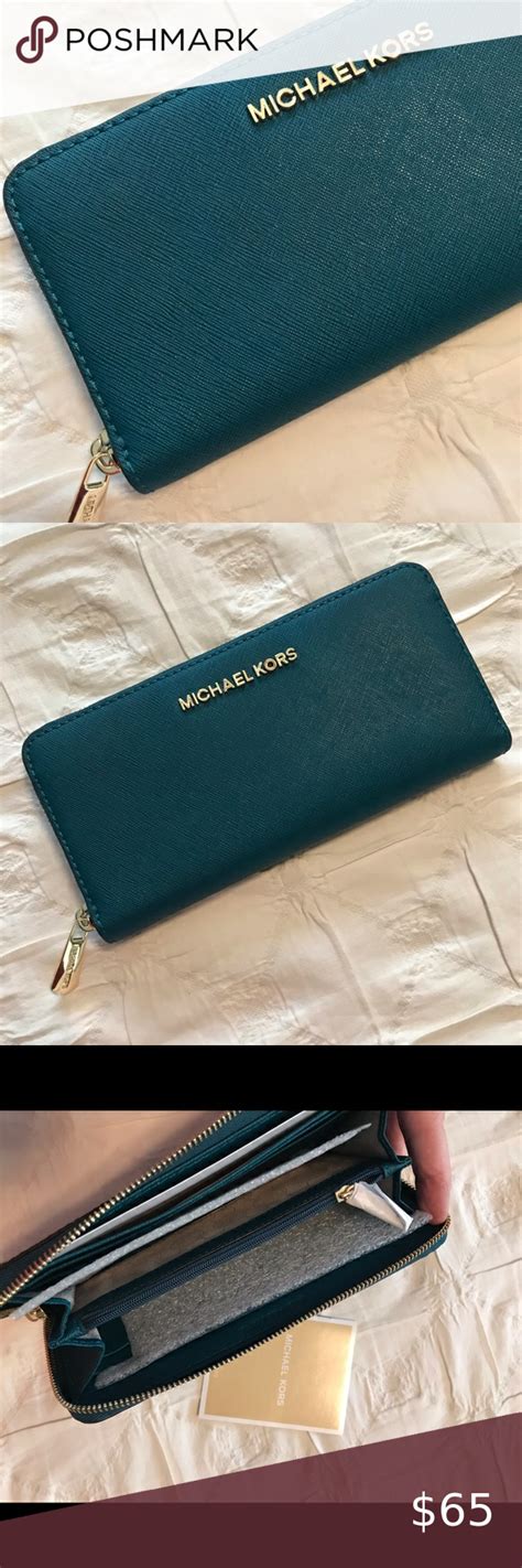 michael kors teal wallet|michael kors wallets for women.